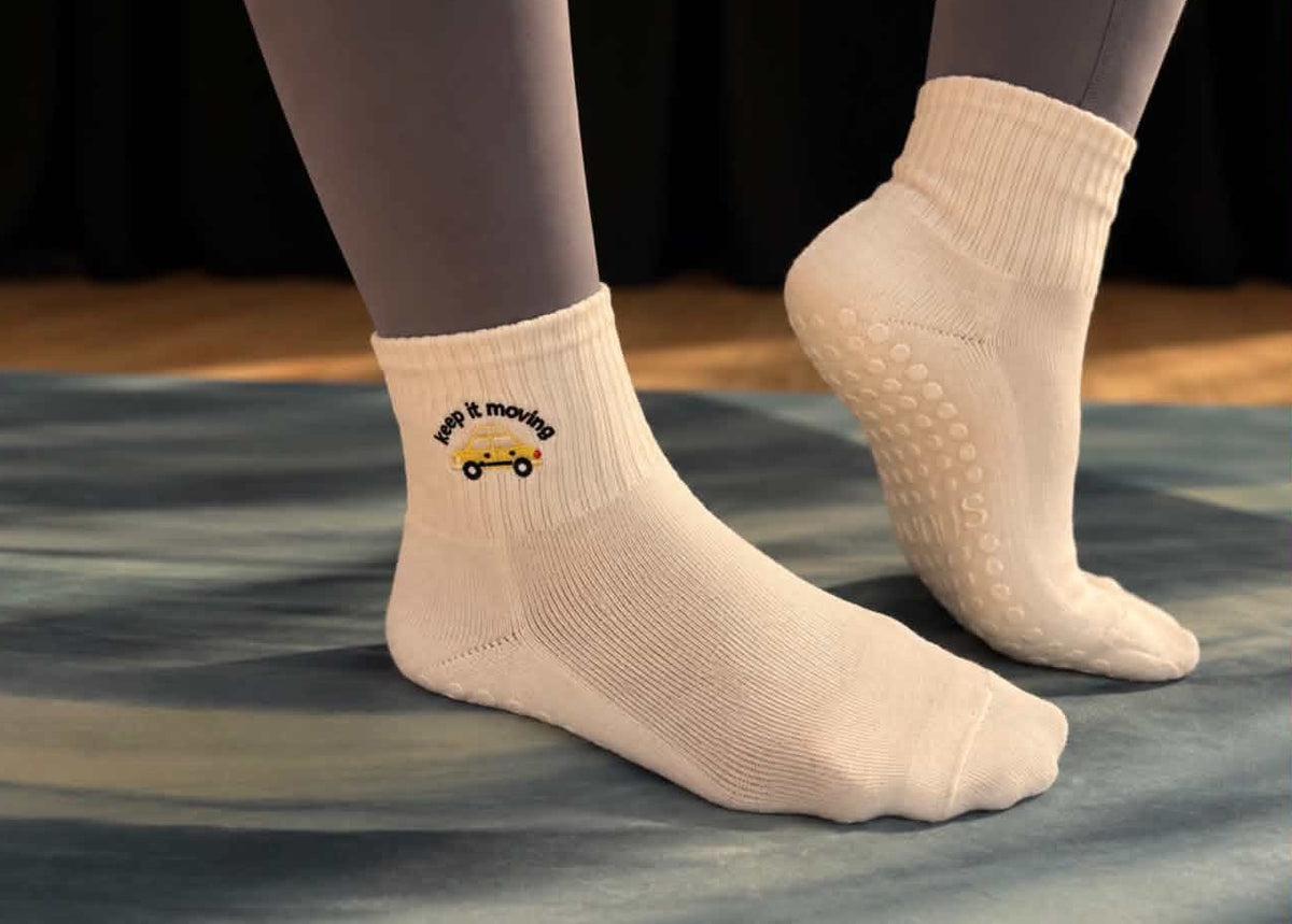 Keep It Moving Taxi Grip Socks