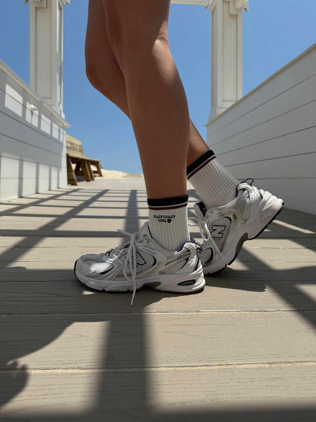 East Coast Girl Grip Socks