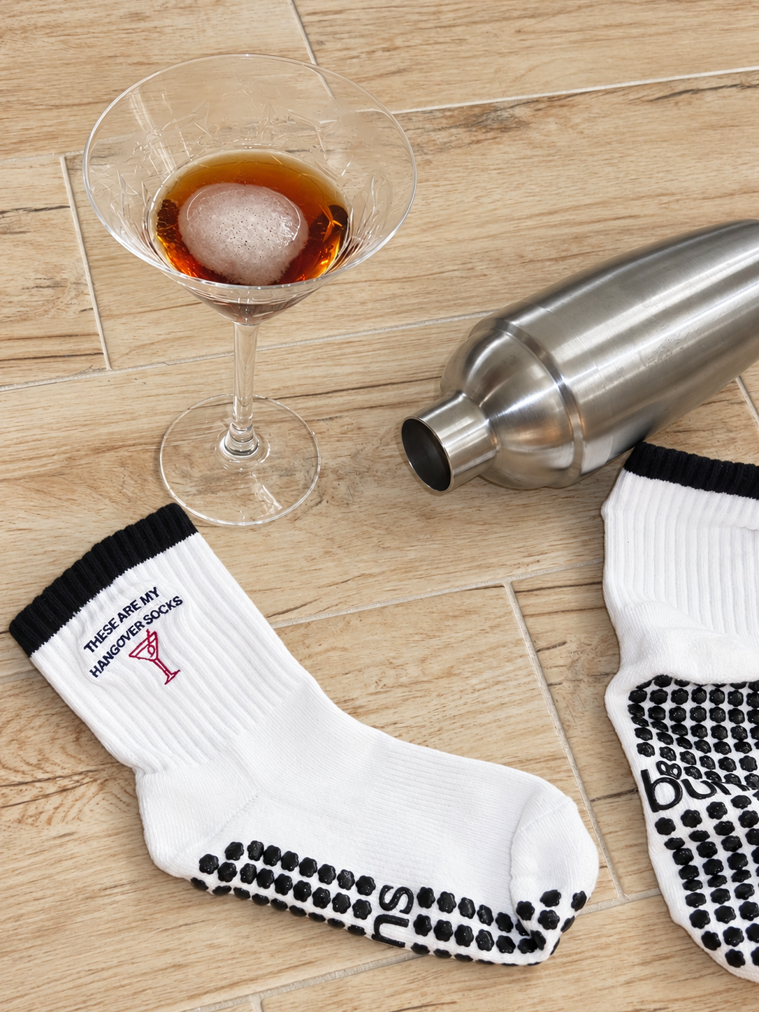 These Are My Hangover Socks Grip Socks