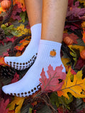 Pump It Pumpkin Grip Socks