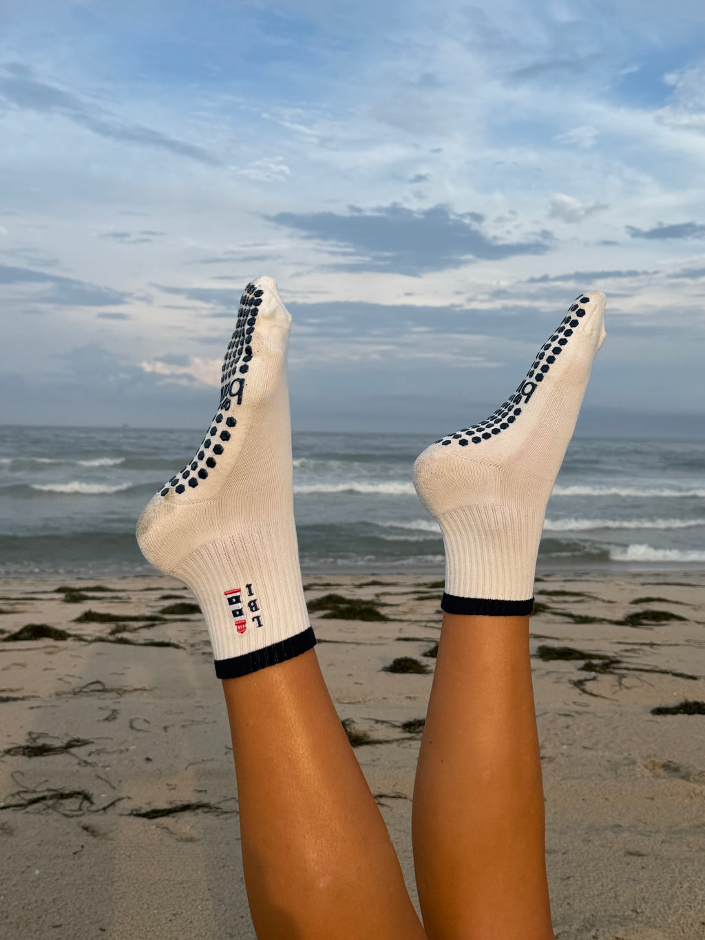 LBI Lighthouse Grip Socks