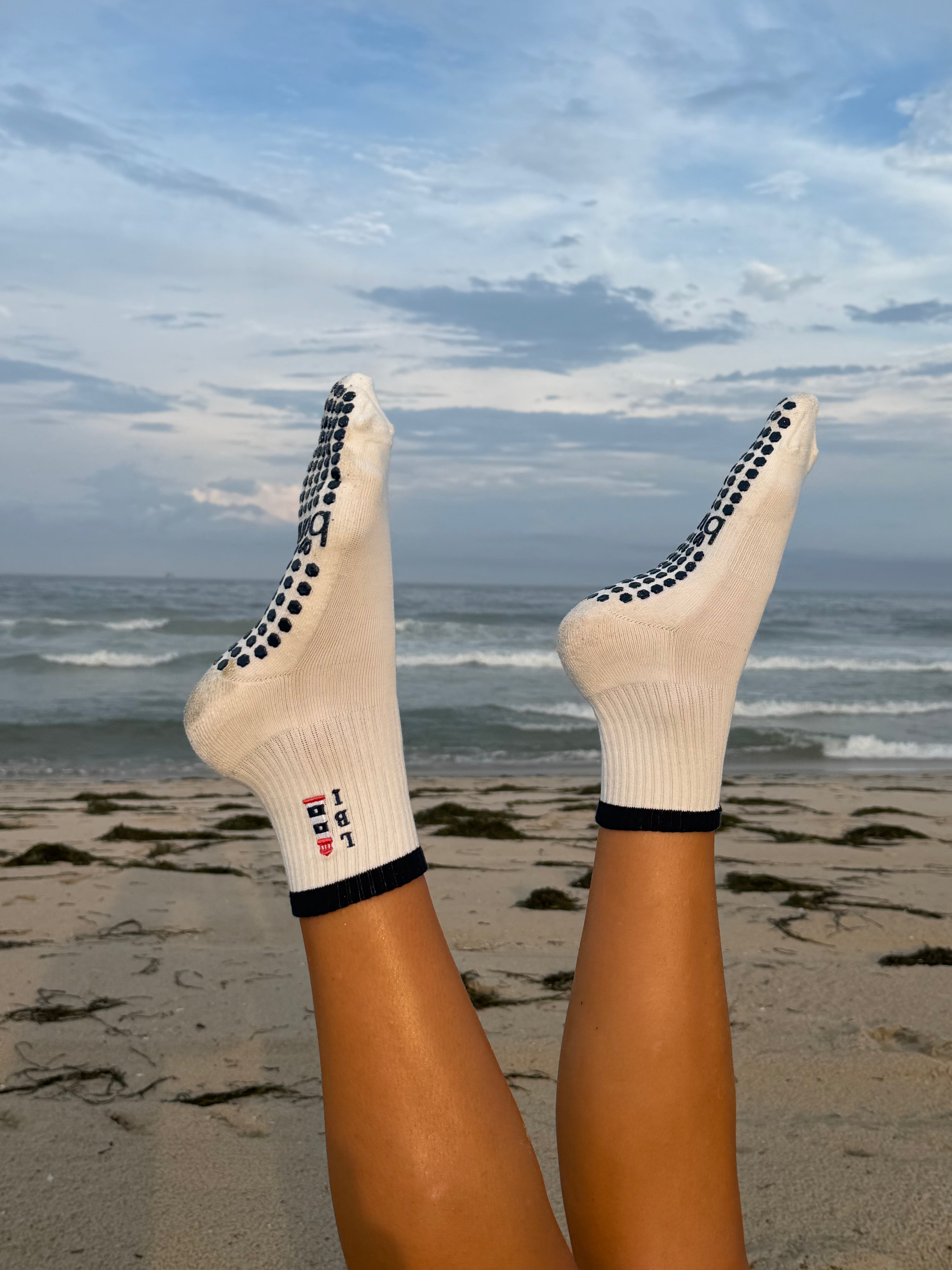 LBI Lighthouse Grip Socks