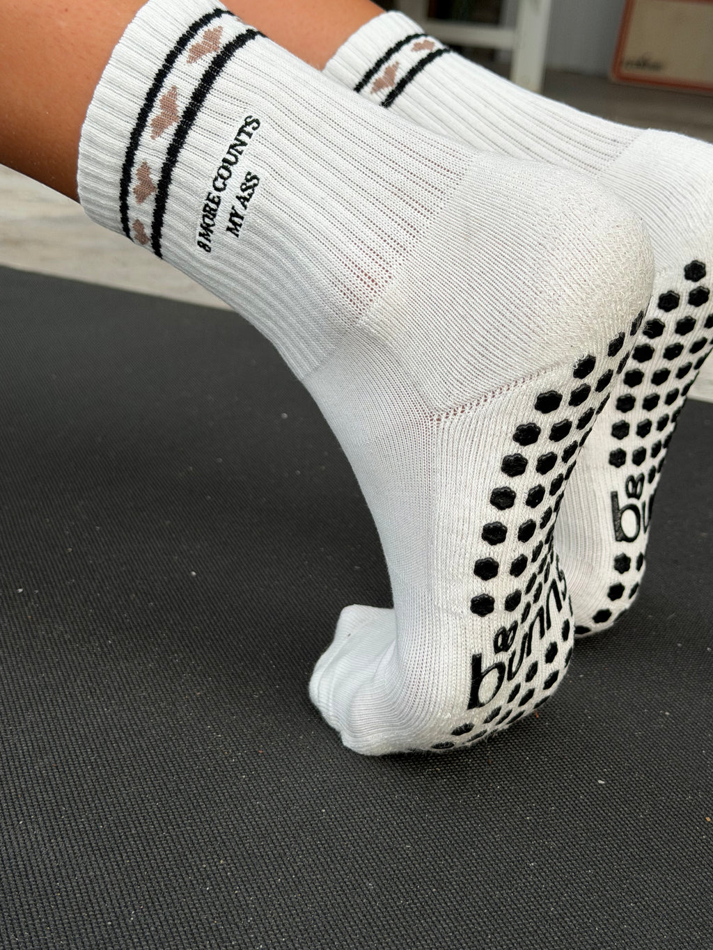 8 More Counts My Ass Grip Socks