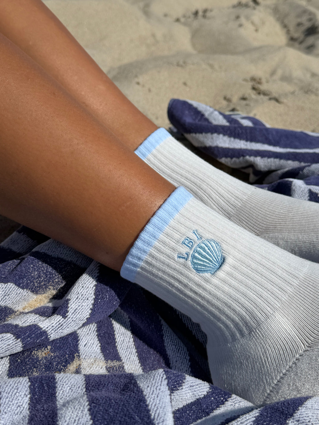 LBI Shell Grip Socks