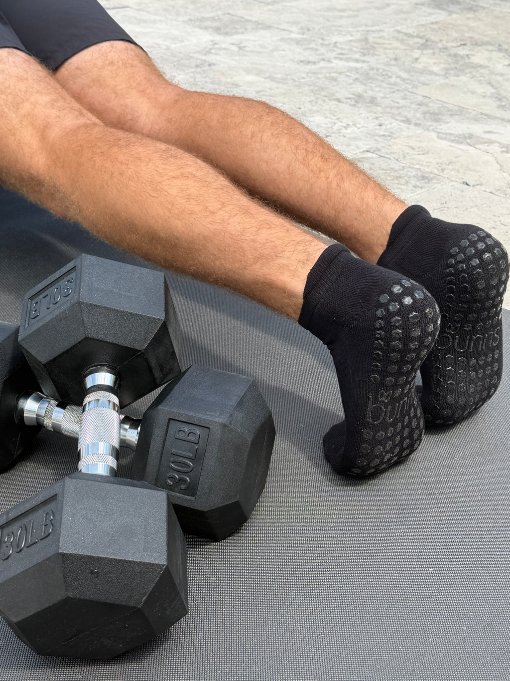 Men's Ankle Grip Socks
